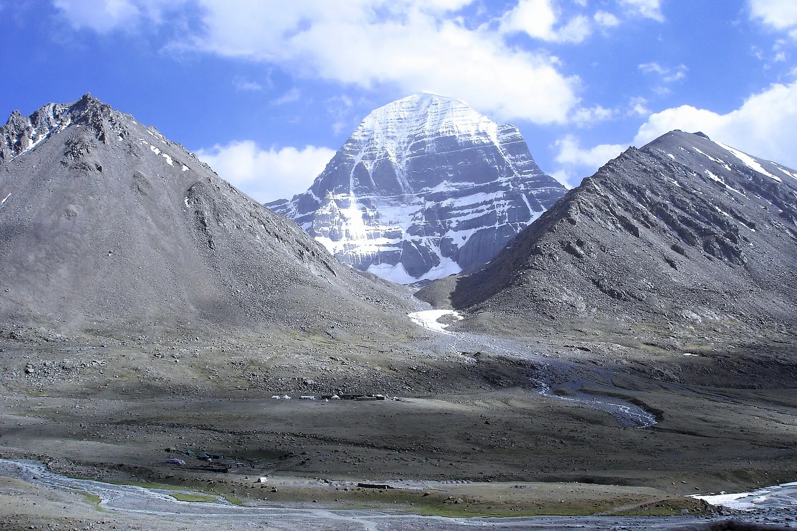 The north face of Mount Kailash